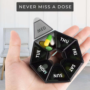 Dimensions of Vitamin Pill Container