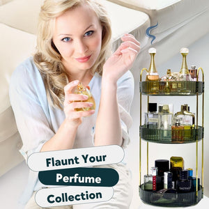 Cologne and fragrance stand