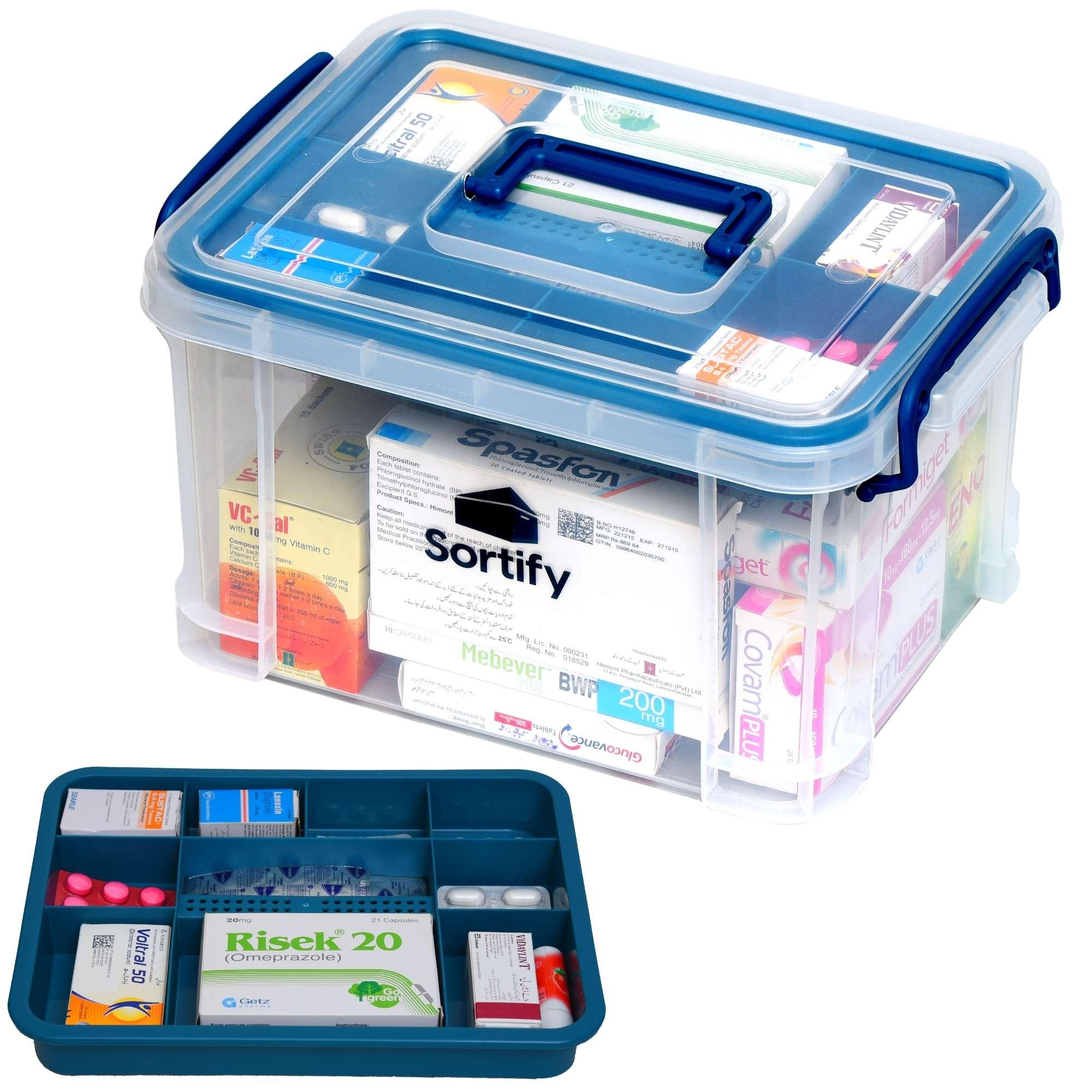 Medicine Organizer Box for Storage | Medicine Box in UAE| Sortify